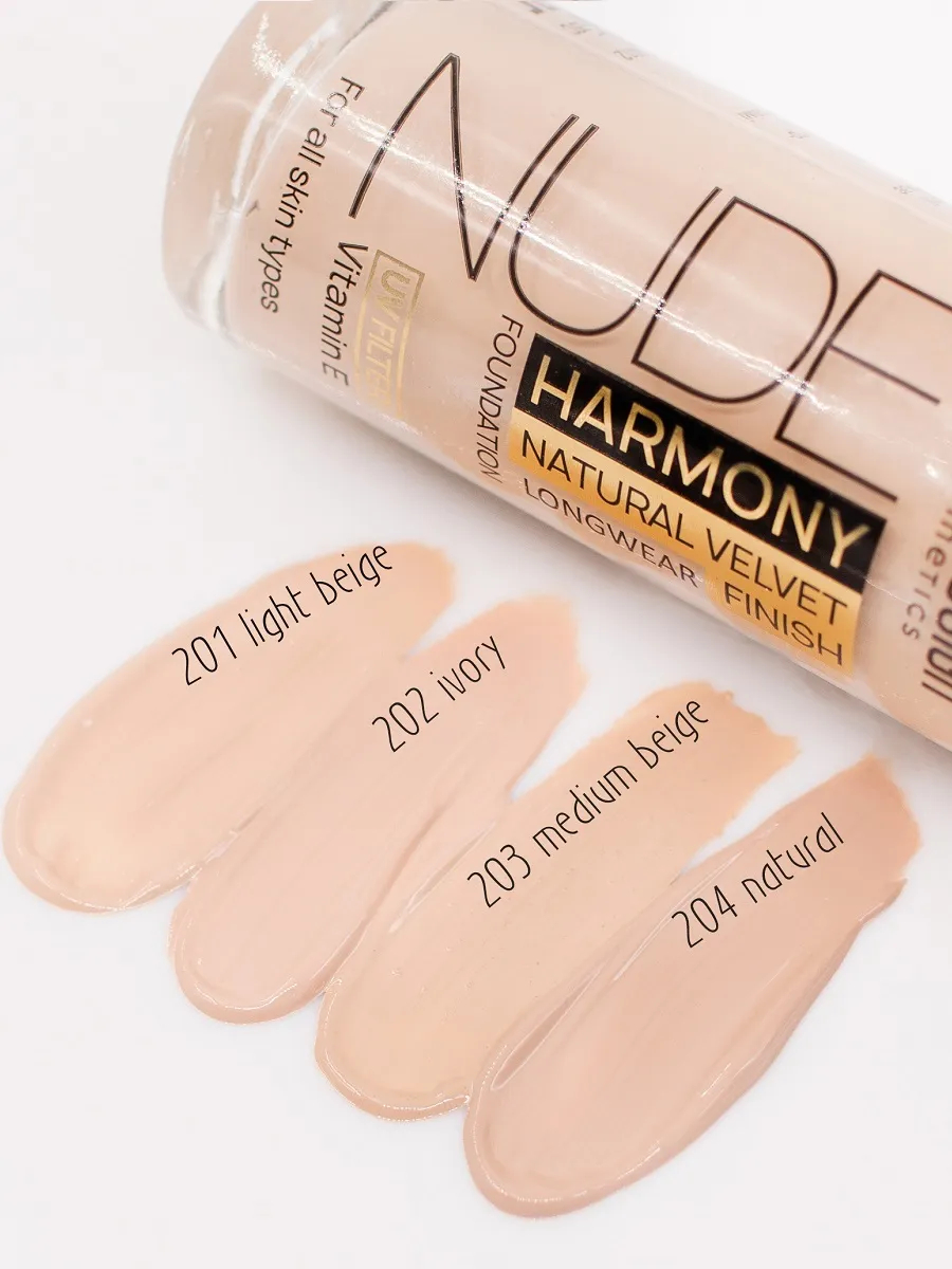 Тональный крем Belor Design Nude Harmony тон 201 light beige 33 г