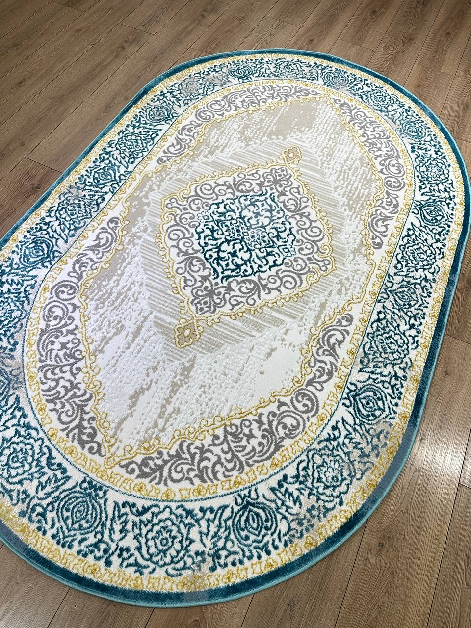 Bal Tekstil ковер 150x230 см, РОLО PF867BP cream blue