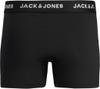 Мужские боксеры Jack & Jones черные из микрофибры, 3 шт.