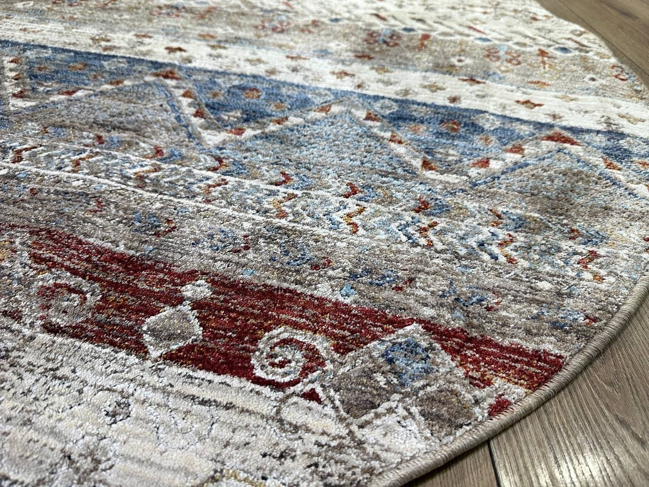 Milat Hali ковер 150x150 см, AQUA K852A Beige Lblue