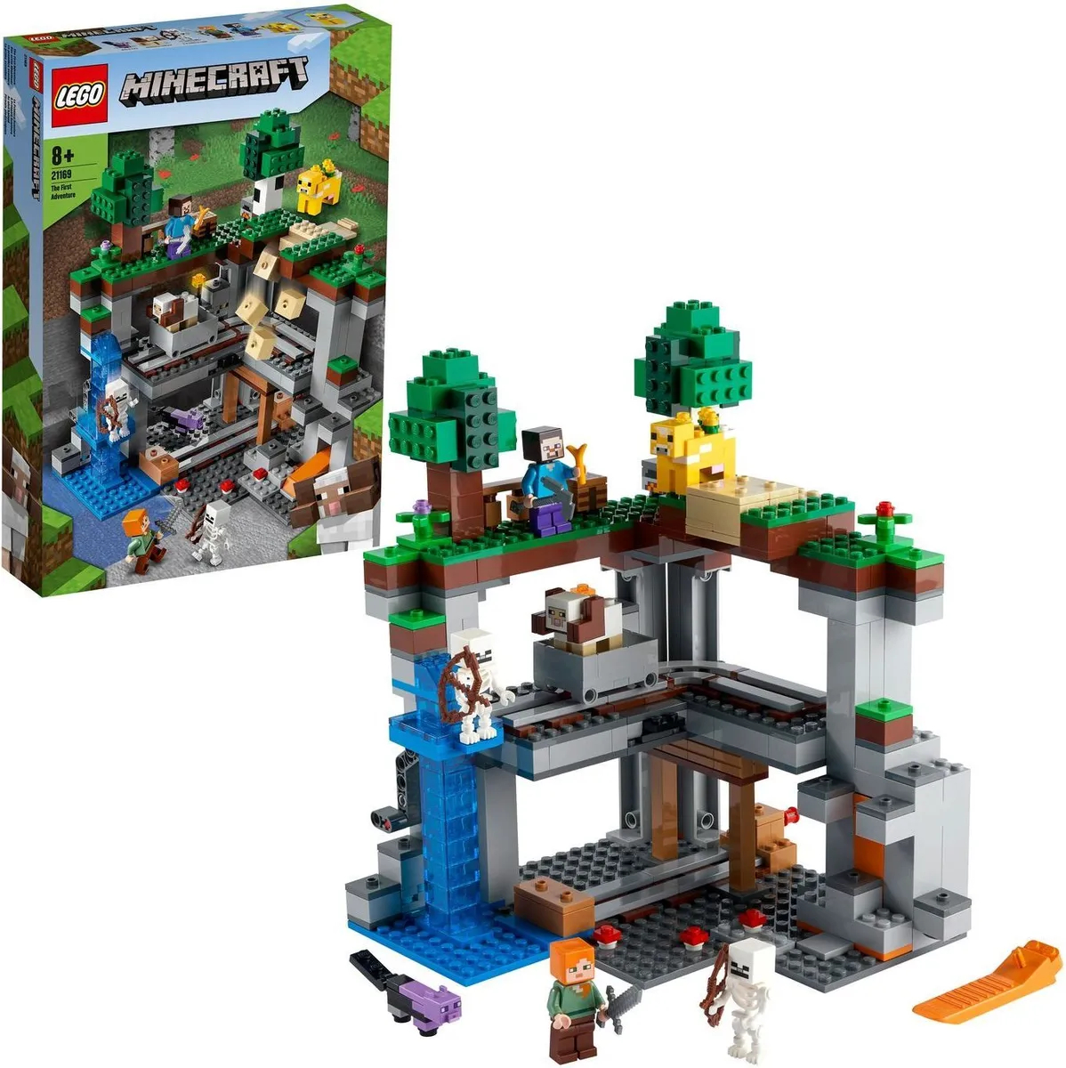 Конструктор LEGO Minecraft Первое приключение 21169