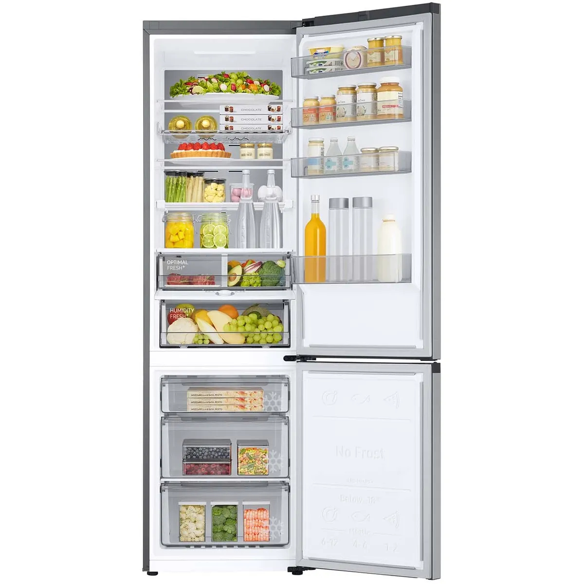 Холодильник Samsung RB38T7762SA/WT серебристый
