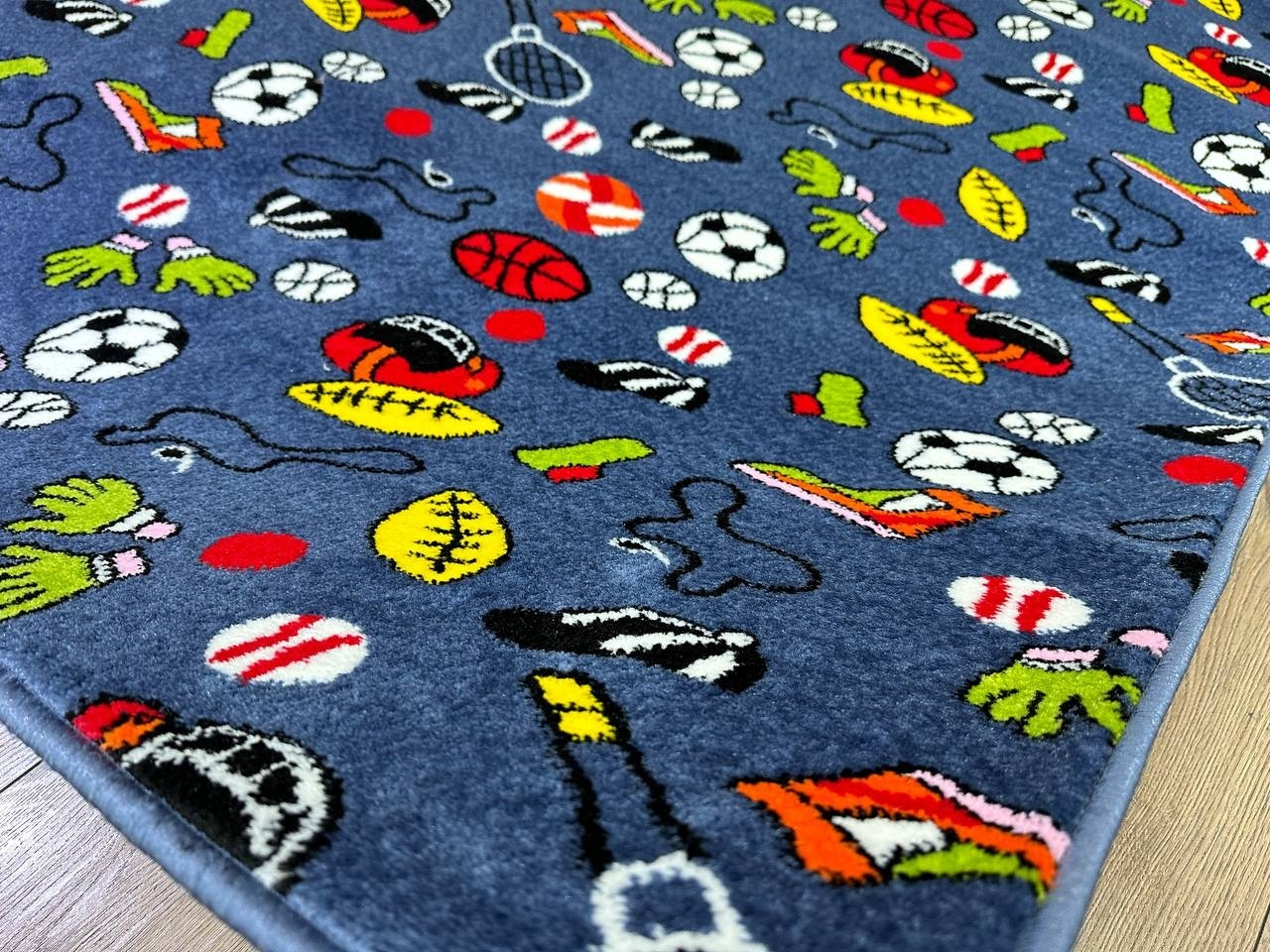 Bal Tekstil ковер 150x450 см, Kids Q621B Blue