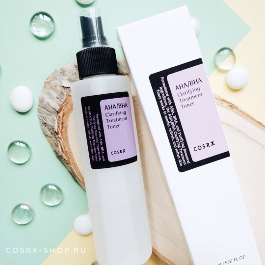 Тонер для лица Cosrx AHA/BHA Clarifying Treatment Toner 150 мл