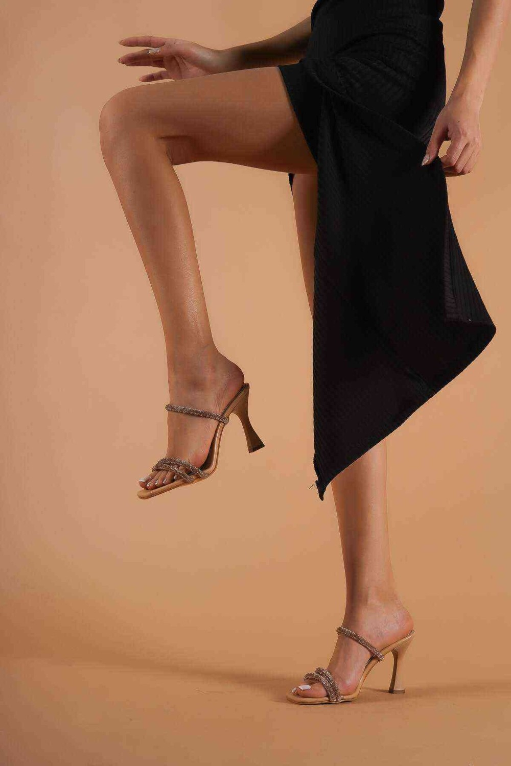 Туфли на каблуке Trendella для женщин цвета "нюд" OB0100C