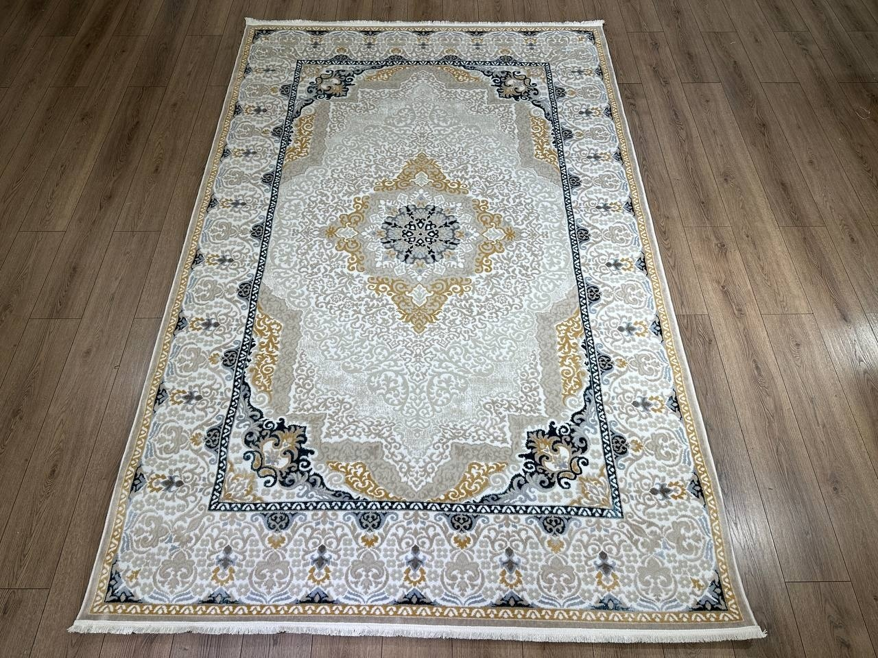 Bal Tekstil ковер 180x260 см, Bayazhan Soft F577A Cream Blue