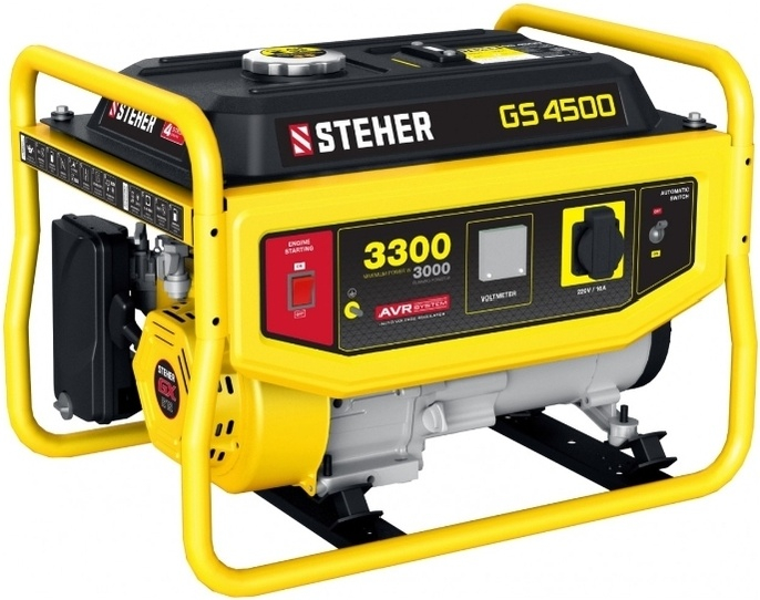 Электростанция бензиновая Steher GS-4500