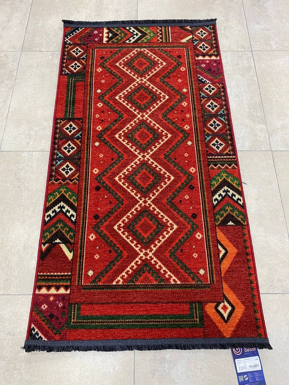 Bal Tekstil декоративный коврик 190x315 см, Royal Fly T1023 Red