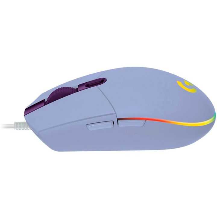 Мышка игровая проводная USB Logitech G102 LIGHTSYNC Фиолетовый
