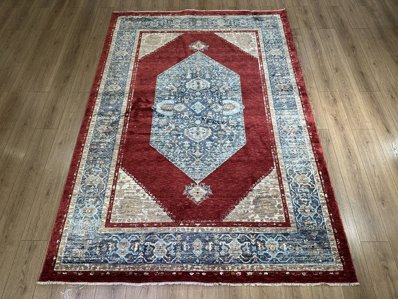 Milat Hali ковер 150x200 см, AQUA K643C Red Dblue