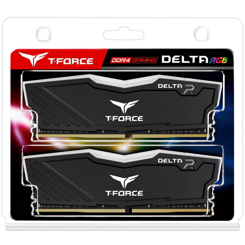 Оперативная память DDR4 DIMM 16GB/3600MHz T-Force Delta RGB BLACK