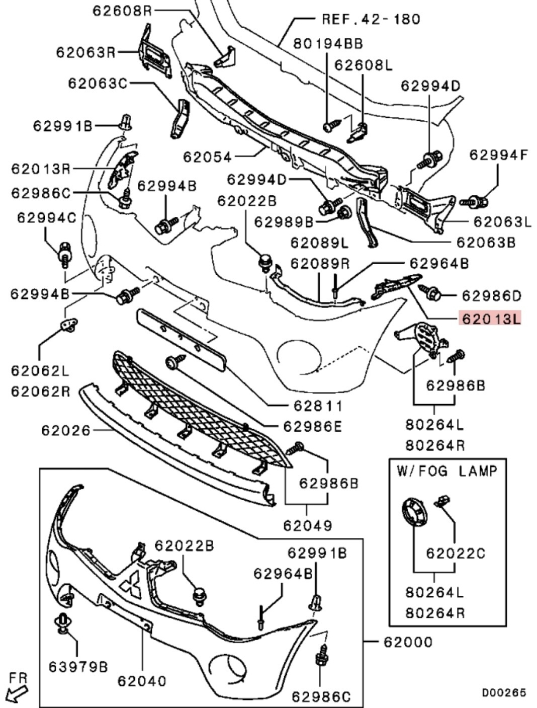 SAT крепление ST-MBS2-000B-2 для Mitsubishi L200/Pajero Sport 2005-2015