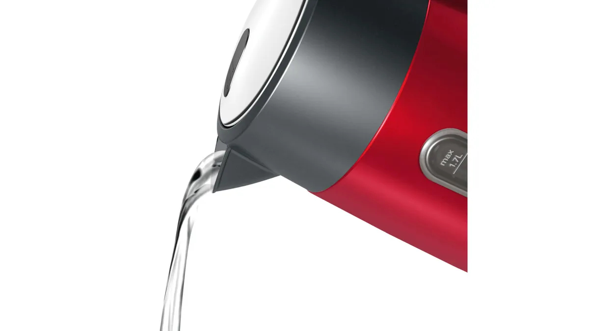 Электрический чайник Bosch TWK-4P434 Красный