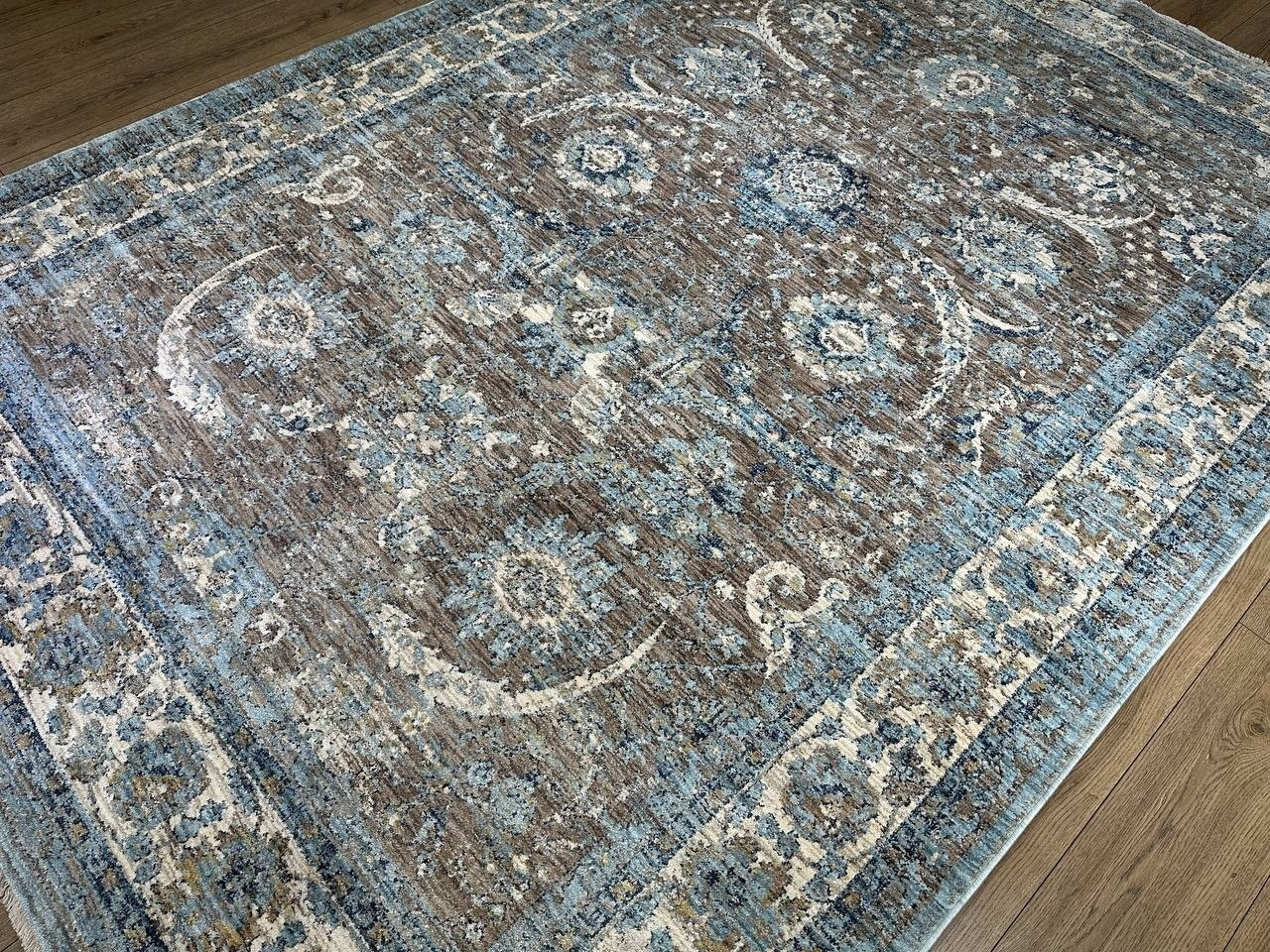 Milat Hali ковер 150x230 см, AQUA K750E blue cream