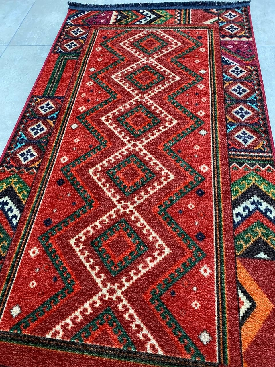 Bal Tekstil декоративный коврик 190x315 см, Royal Fly T1023 Red