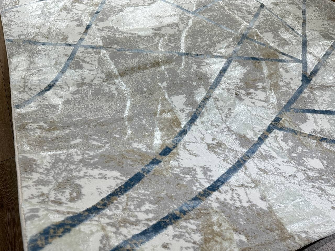 Bal Tekstil ковер 150x230 см, Bomonti Naturel T162A Cream Blue