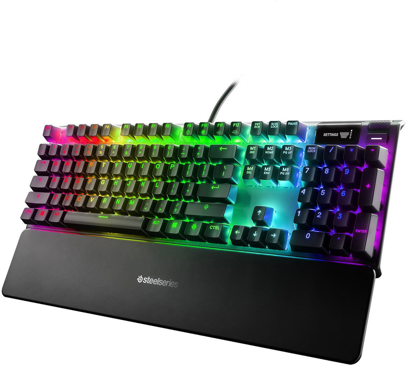 Игровая клавиатура  SteelSeries Apex 7 Brown Switch US Черный