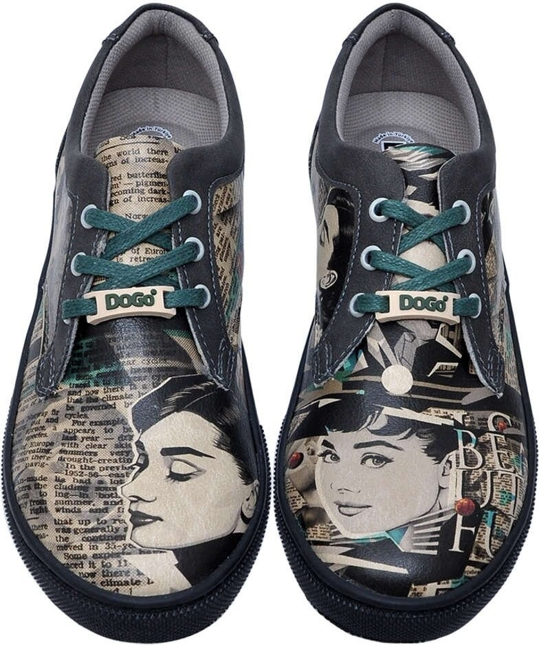 Женская обувь Dogo с принтом "Красивые глаза" из корда