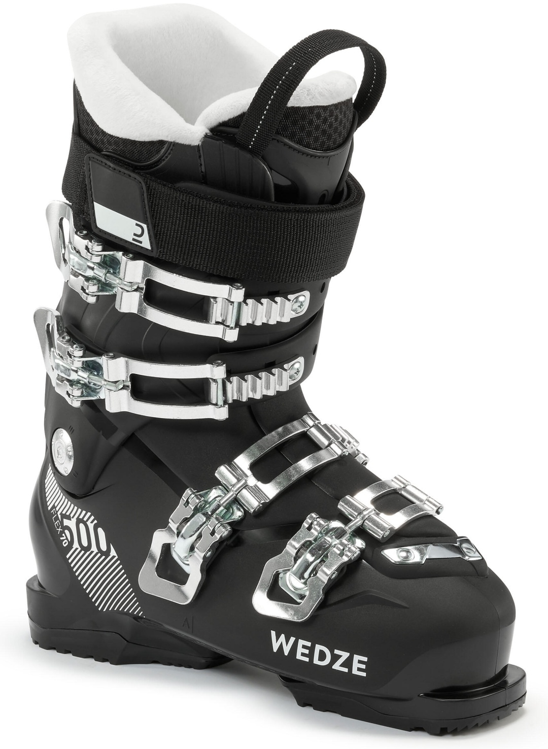 Ботинки для лыж Decathlon SKI-P BOOT 500 W 4043860 черный 24.5