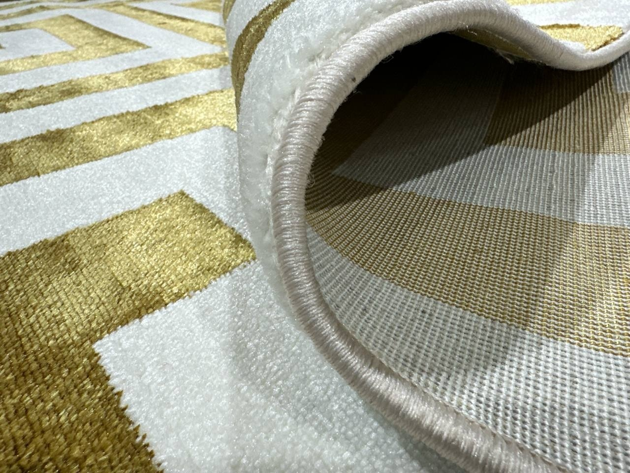 Bal Tekstil ковер 150x230 см, Eva Naturel K143A Cream Gold
