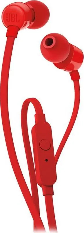 Наушники вставные с микрофоном JBL JBLT110 Red