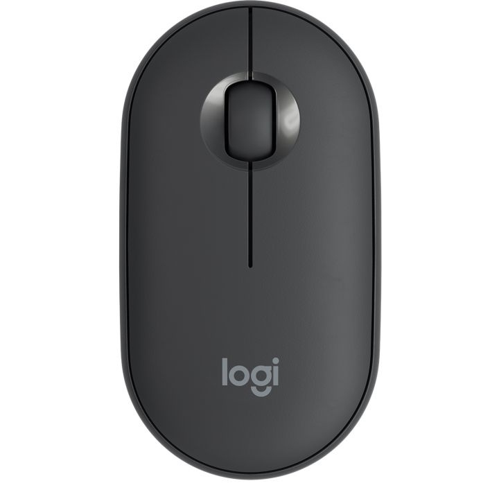 Мышка беспроводная USB/BT Logitech Pebble M350 Черный