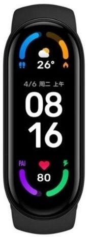 Смарт Браслет Xiaomi Mi Band 6 Черный