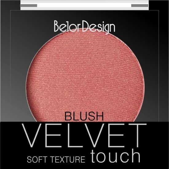 Румяна Belor design Velvet Touch 105 Бархатная роза