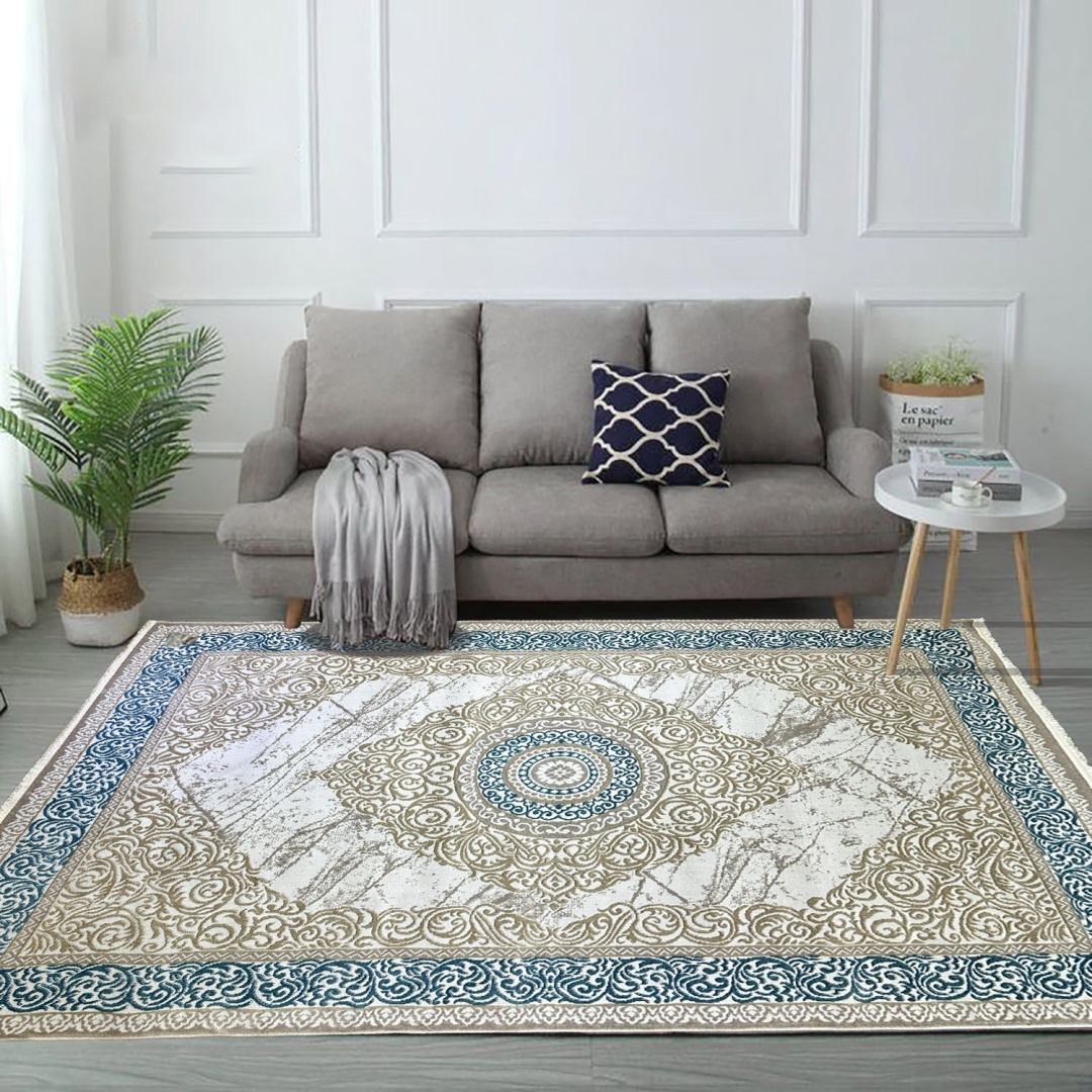 Bal Tekstil ковер 150x230 см, Bossf100nCreamBlue