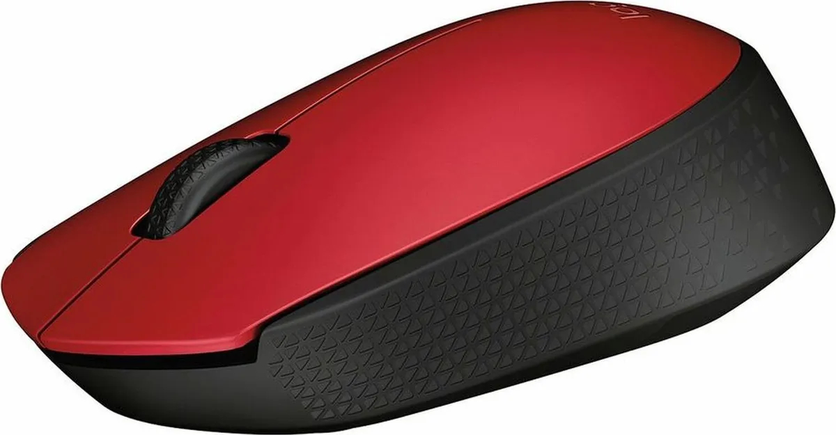 Мышка беспроводная USB Logitech M171 (910-004641), Красный