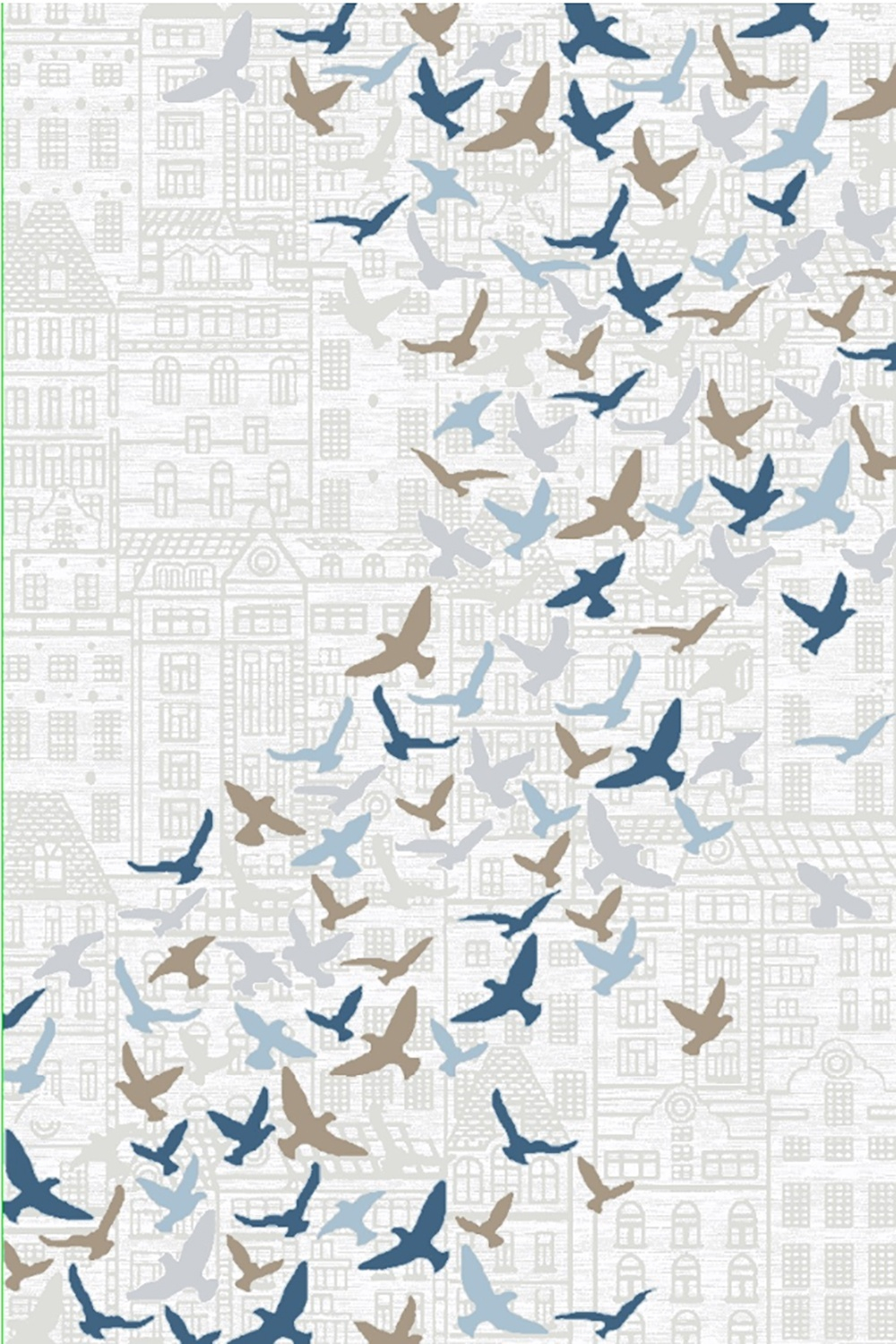 Bal Tekstil ковер 150x230 см, Fly Naturel a867f beyaz