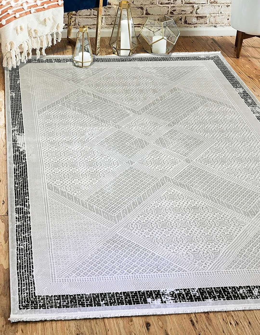 Bal Tekstil ковер 150x230 см, Gayef682aKremGreen