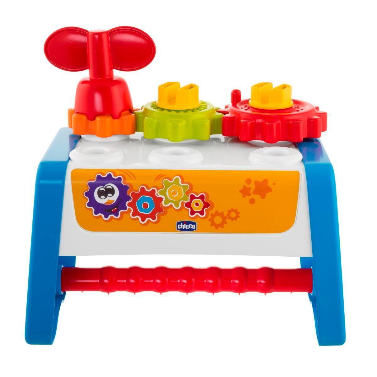 Развивающая игрушка Chicco конструктор 2 в 1 Инструменты 12м+