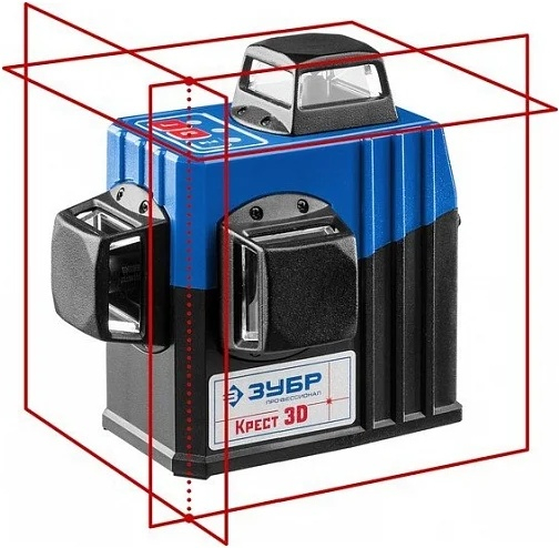 ЗУБР линейный Крест-3D 34908
