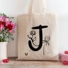 Пляжная сумка для покупок с дизайном буквы J из электронного магазина подарочных сертификатов