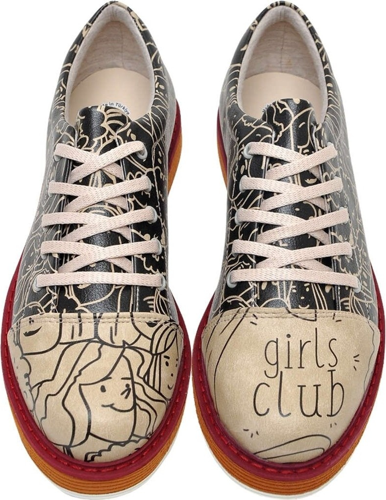 Женская обувь Dogo Girls Club с дизайном веганской печати "Broke-s"
