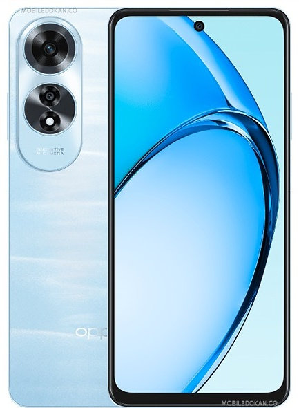 Смартфон OPPO A60 128Gb Ripple Blue