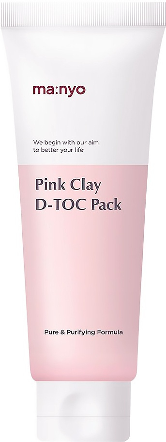 Маска для лица Manyo глиняная Pink Clay D-Toc Pack 75 мл