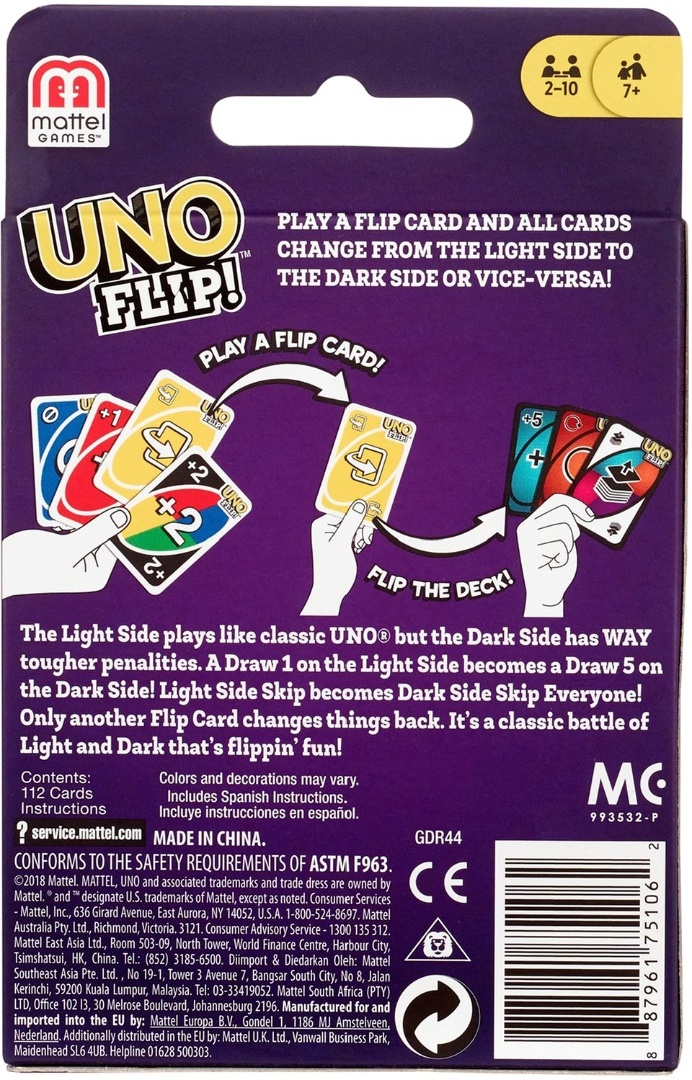Mattel UNO Flip GDR44