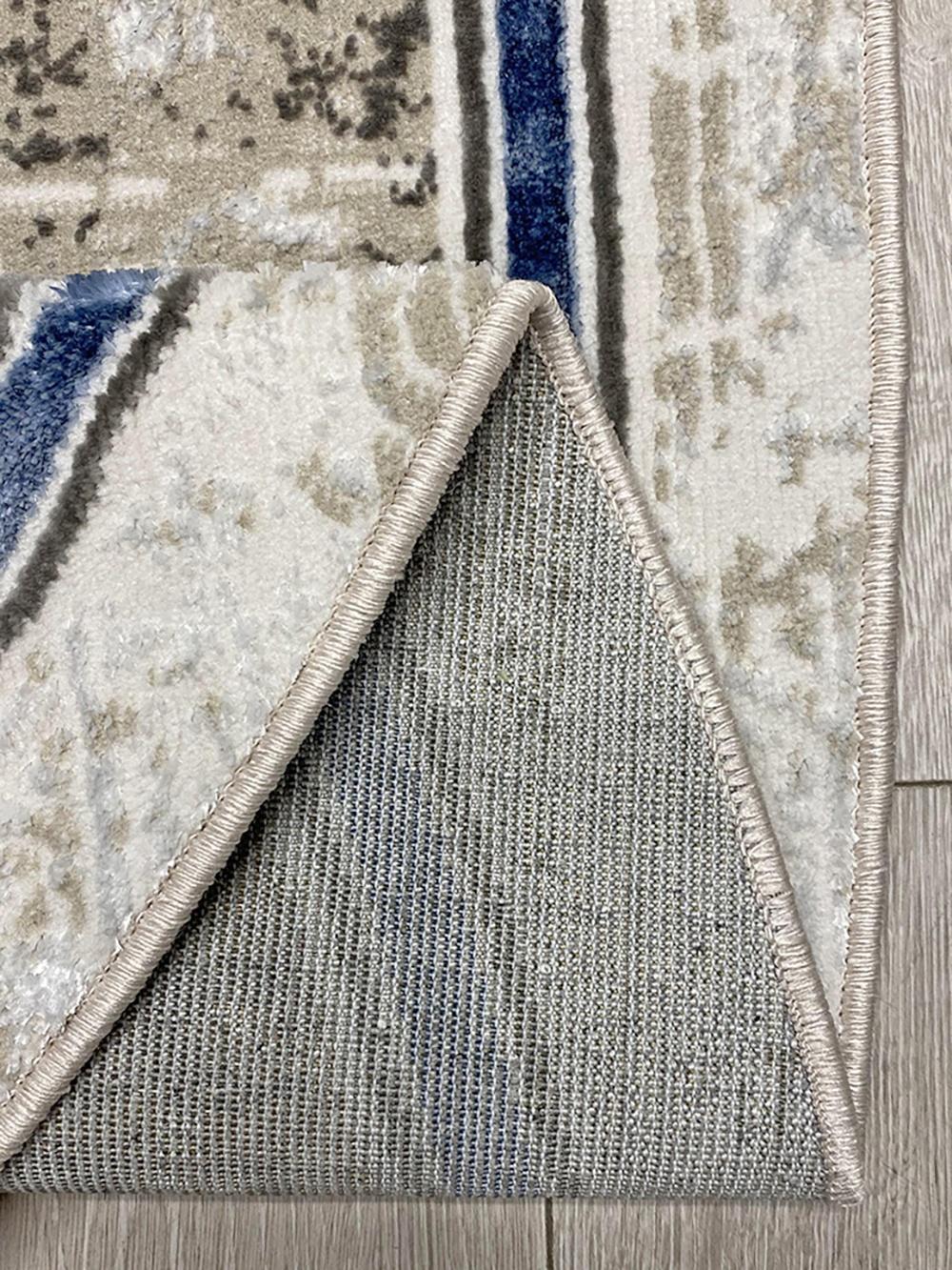Bal Tekstil ковер 150x230 см, Magnat L092B Cream Blue Oval