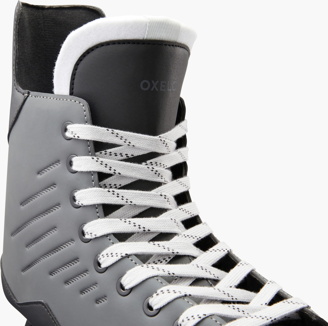 Коньки Decathlon хоккейные 4648556 серый 42