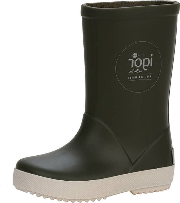 Igor Splash Nautico Khaki Unisex Kids Rain Boots