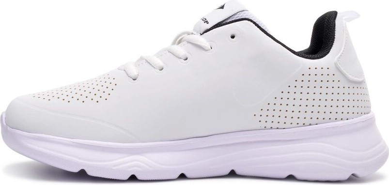 Белые женские легкие пешеходные кроссовки Dunlop