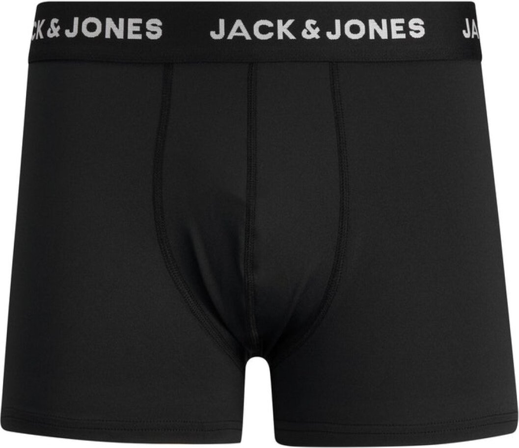 Мужские боксеры Jack & Jones черные из микрофибры, 3 шт.