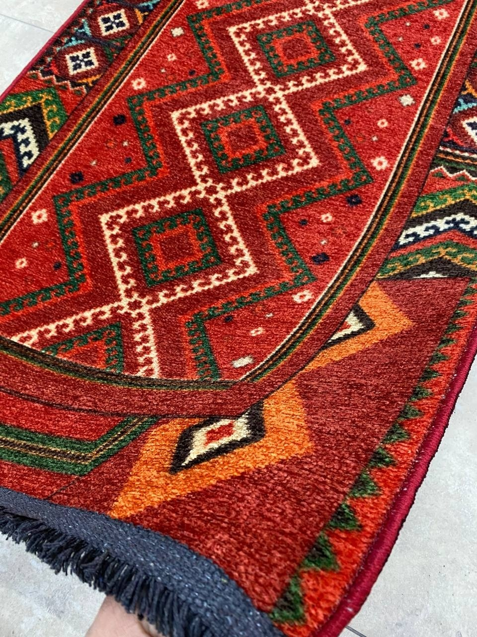 Bal Tekstil декоративный коврик 190x315 см, Royal Fly T1023 Red