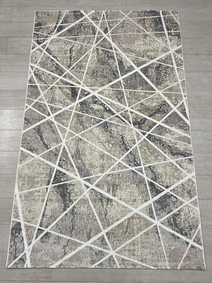 Milat Hali ковер 150x230 см, Lorenzo K607A Cream D.Gray