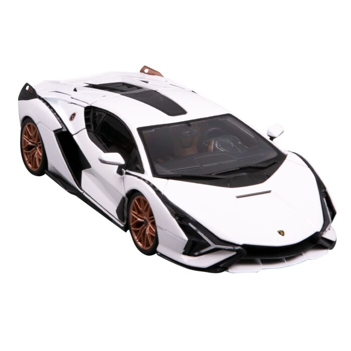 BBURAGO: 1:18 Lamborghini Sián FKP 37 (white)