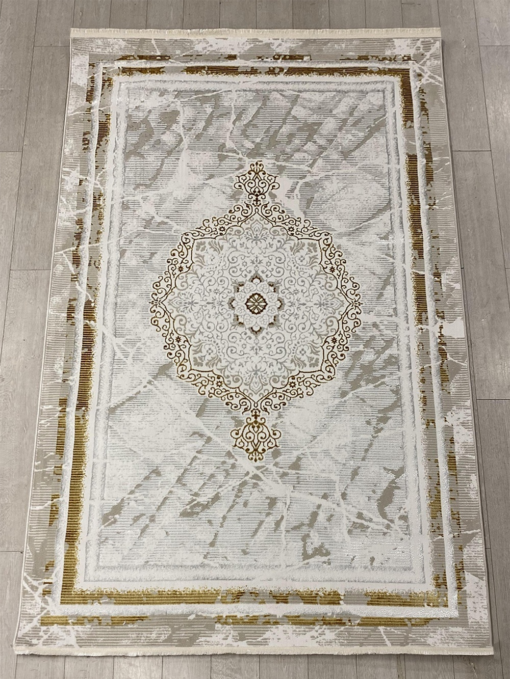 Bal Tekstil ковер 150x300 см, Magnat Premium L096H Cream Gold