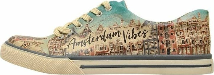 Женская обувь Dogo Amsterdam Vibes с принтом дизайна, веганские кроссовки.