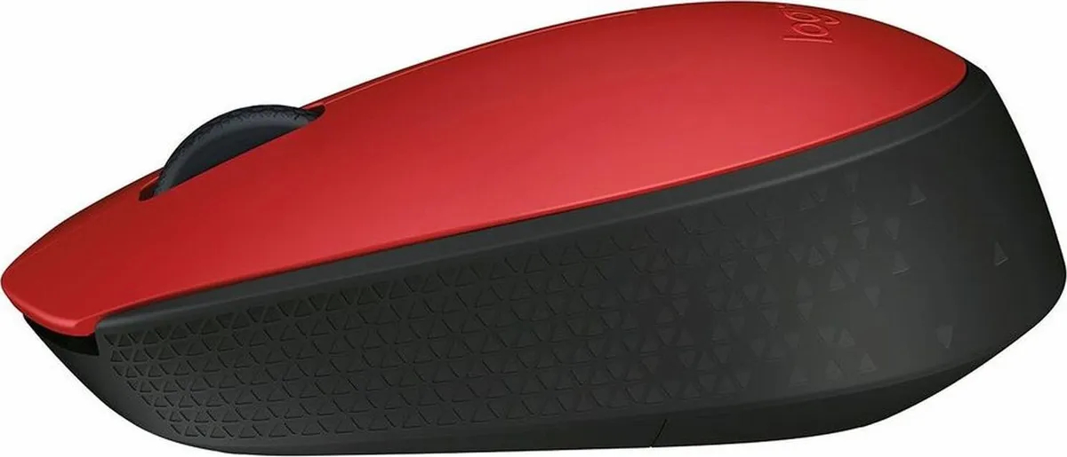 Мышка беспроводная USB Logitech M171 (910-004641), Красный
